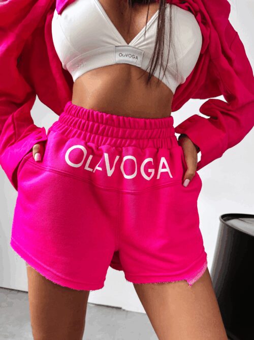 Spodenki damskie Charm Ola Voga fuksja