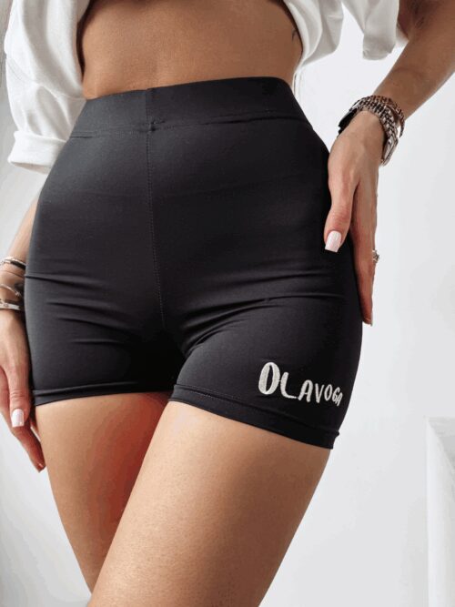 Kolarki z wysokim stanem Flame Ola Voga czarne