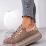 Buty sportowe klasyczne Casuall Rock beżowe