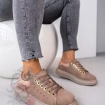 Buty sportowe klasyczne Casuall Rock beżowe