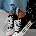 Trampki na platformie Rock Opam czarne