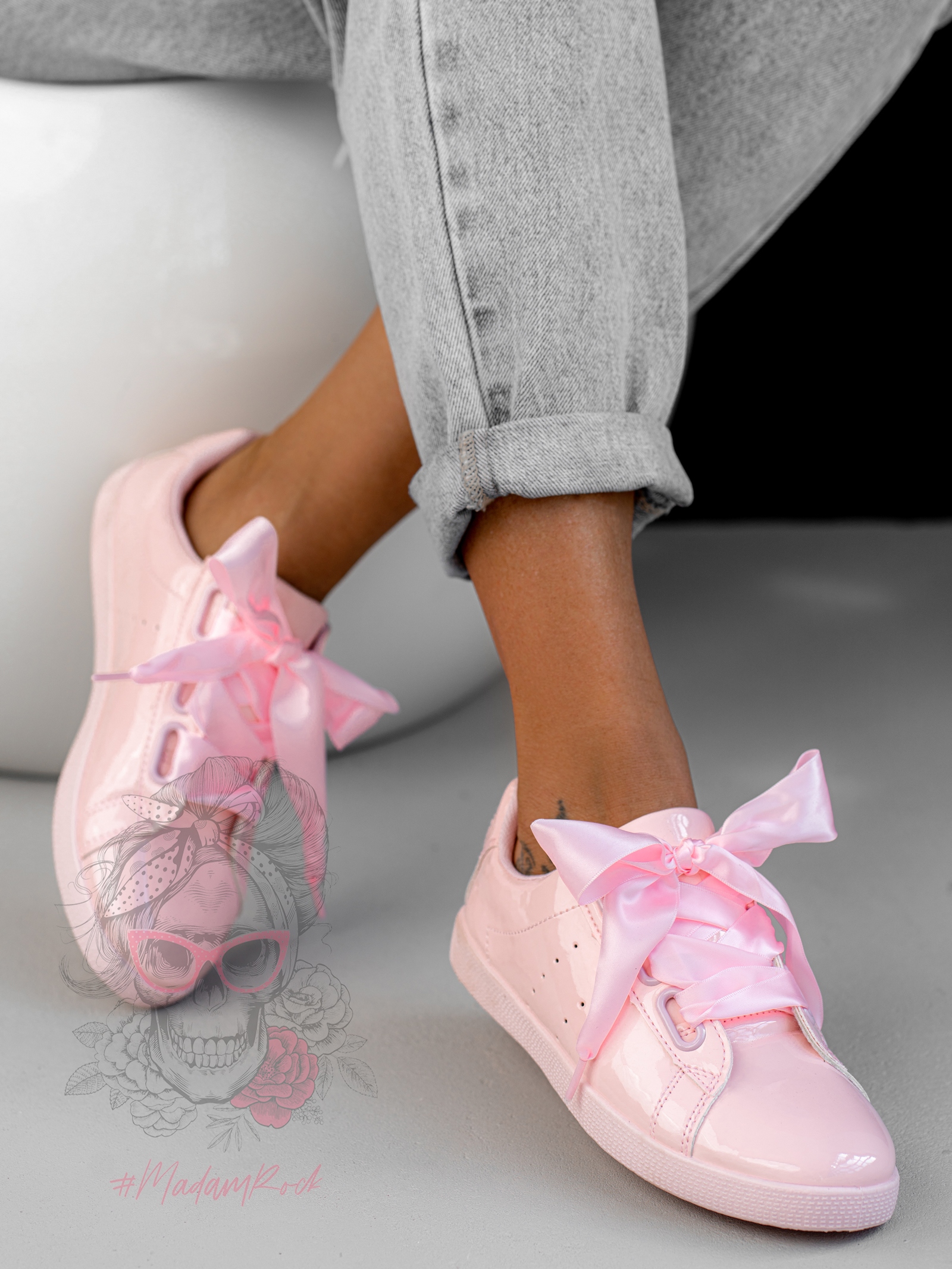 Buty sportowe Madam Manili różowe