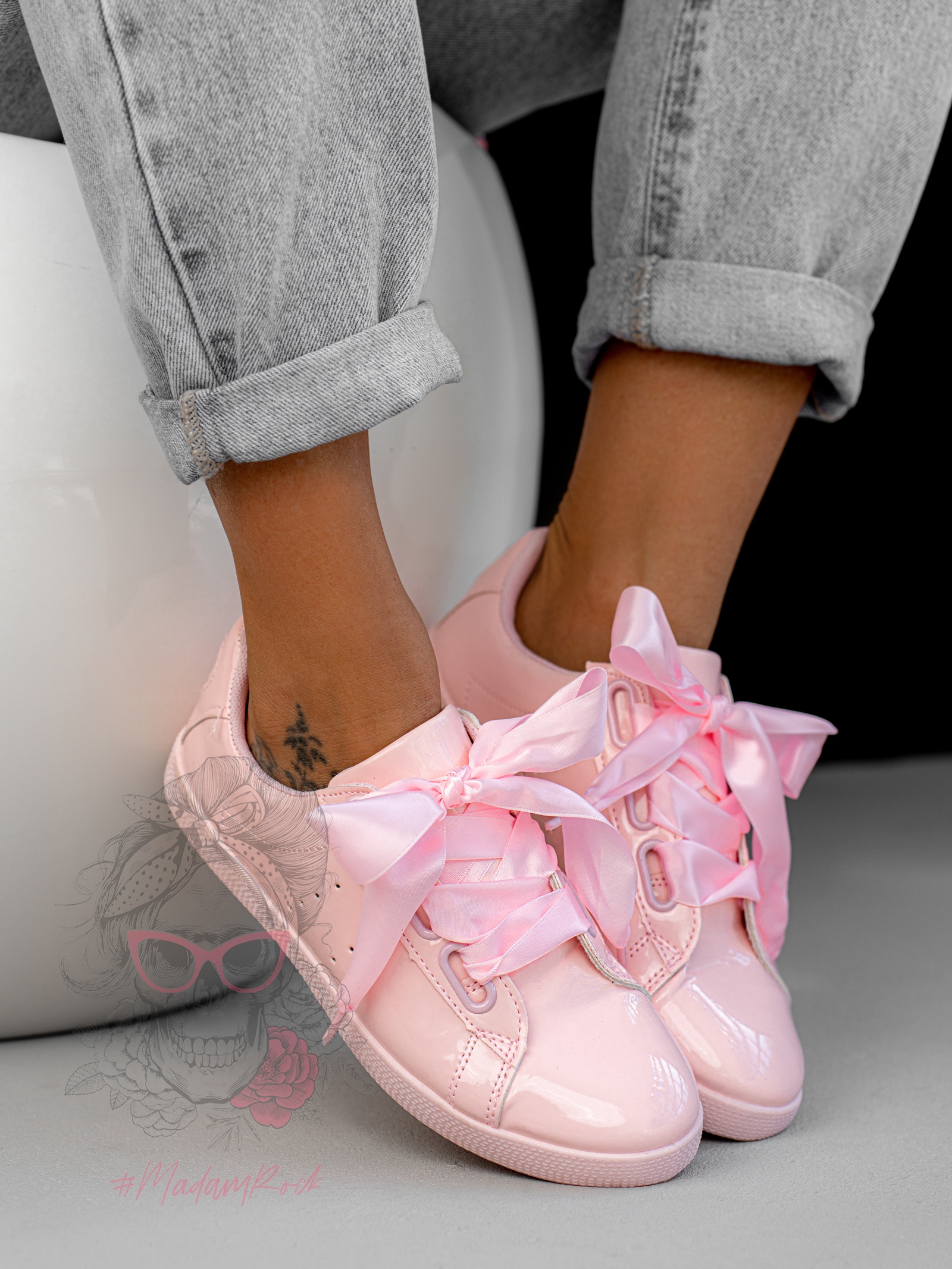 Buty sportowe Madam Manili różowe