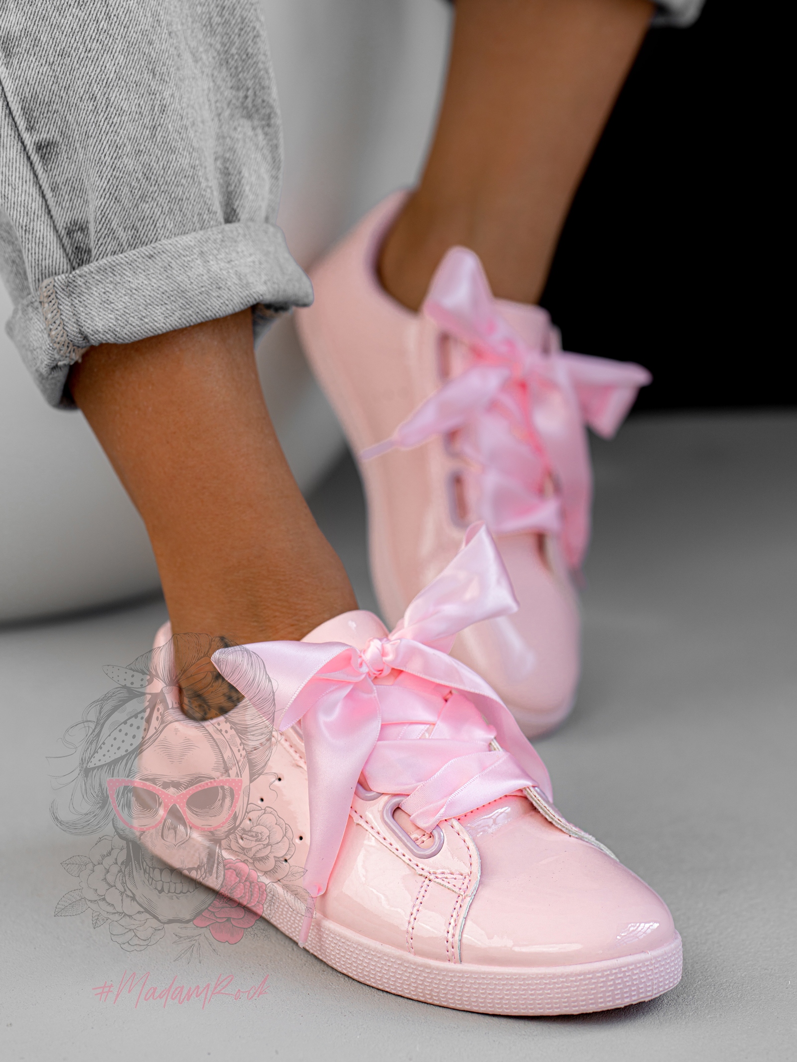 Buty sportowe Madam Manili różowe