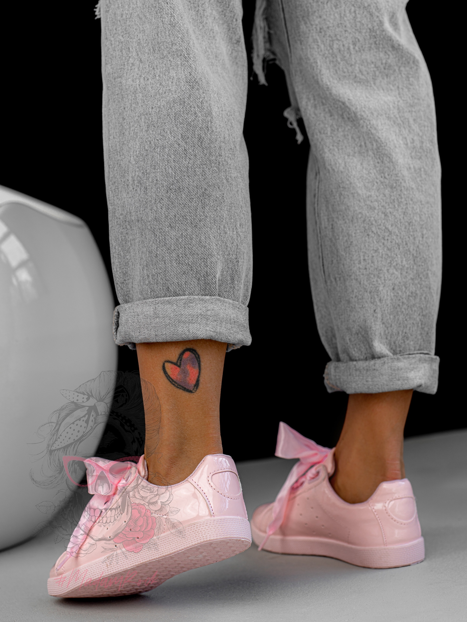 Buty sportowe Madam Manili różowe