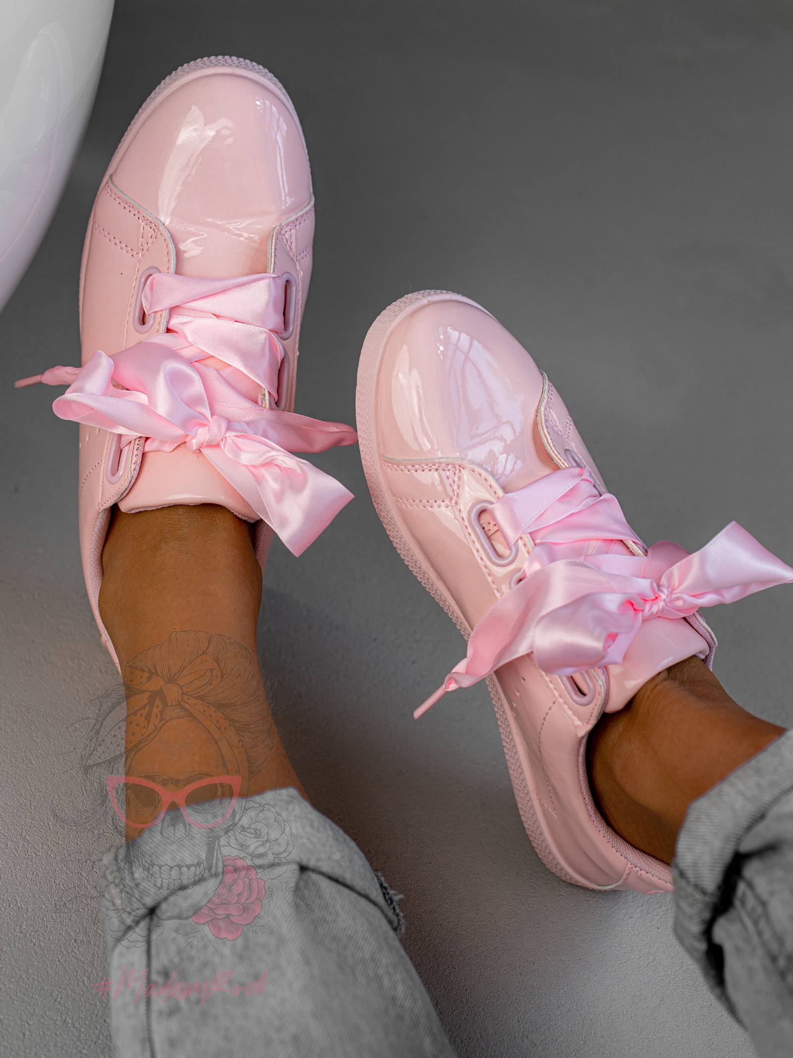 Buty sportowe Madam Manili różowe