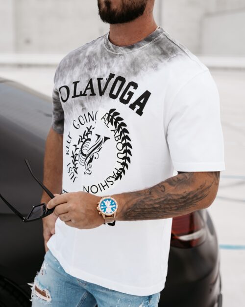 T-shirt męski Force Ola Voga szary