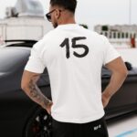 T-shirt męski oversize SCUPLT OLAVOGA ecru