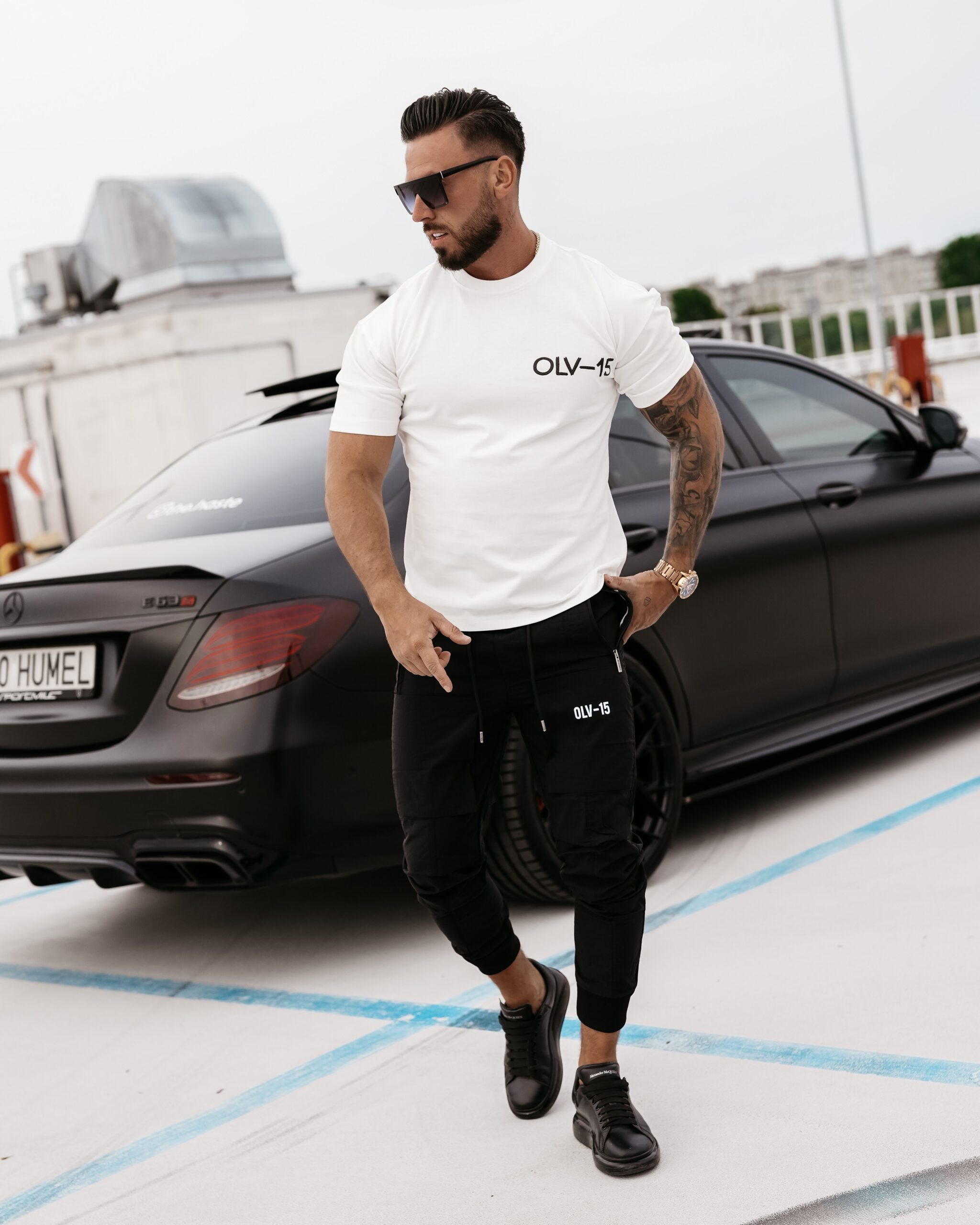 T-shirt męski oversize SCUPLT OLAVOGA ecru T-shirt męski oversize SCUPLT OLAVOGA ecru