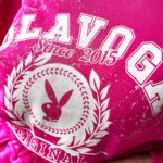 Komplet bawełniany LAZER OLAVOGA fuksja -ecru