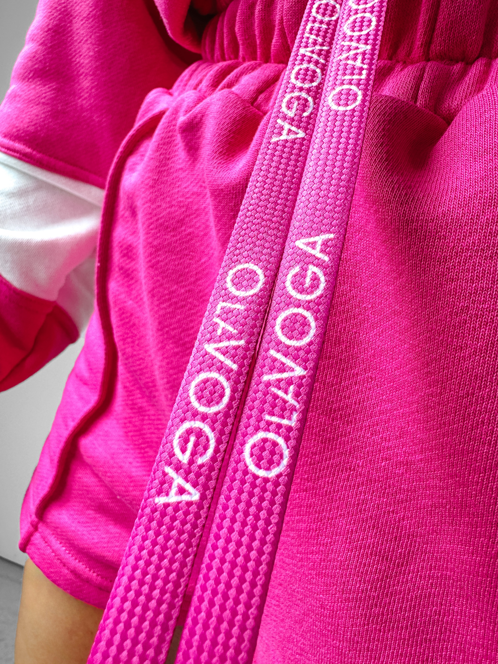 Komplet bawełniany LAZER OLAVOGA fuksja -ecru Komplet bawełniany LAZER OLAVOGA fuksja -ecru