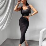 Komplet dopasowany Moody Ola Voga czarny