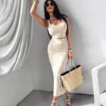 Komplet dopasowany Moody Ola Voga beżowy