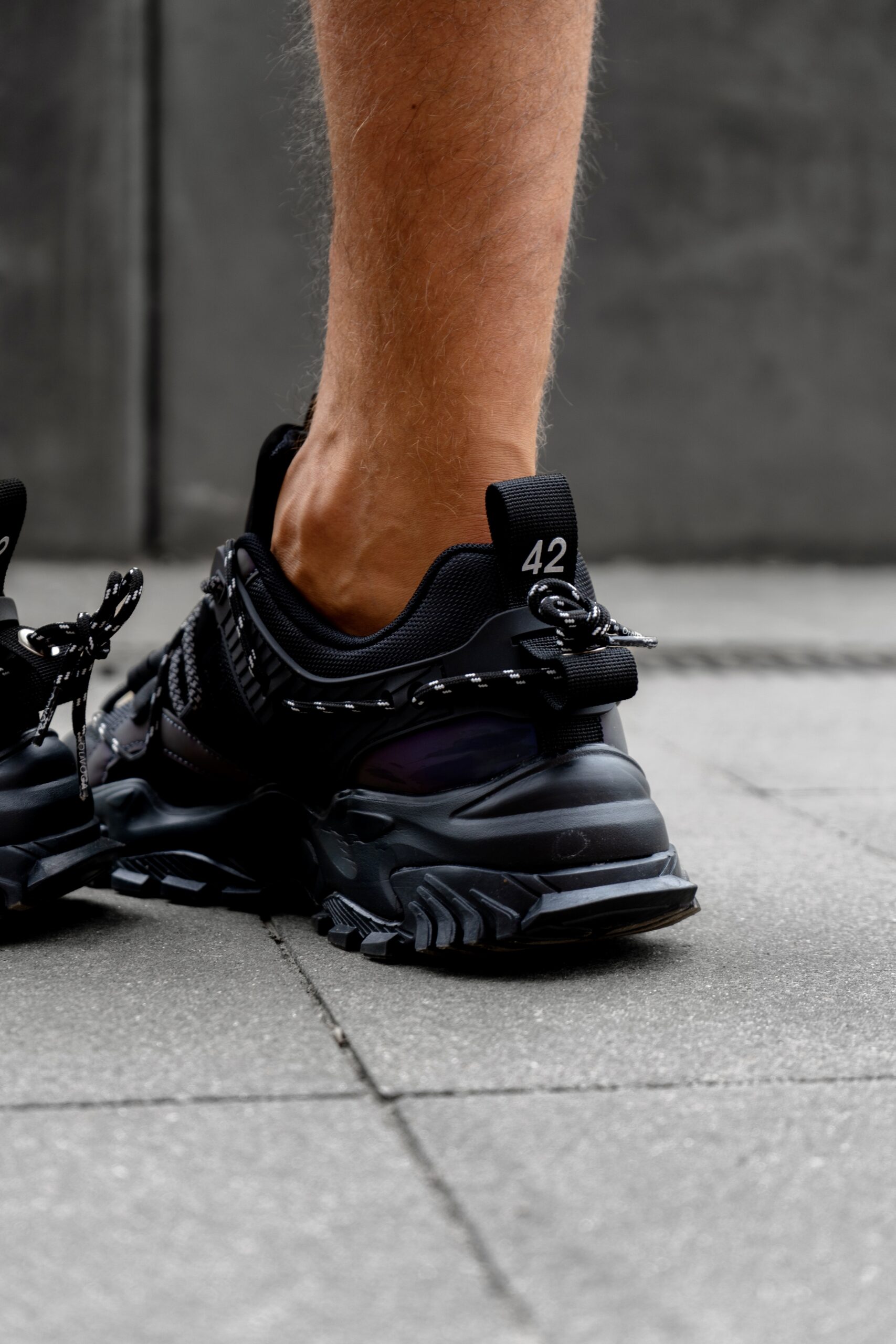 Buty męskie sneakersy TRACE OLAVOGA czarne holo Buty męskie sneakersy TRACE OLAVOGA czarne holo