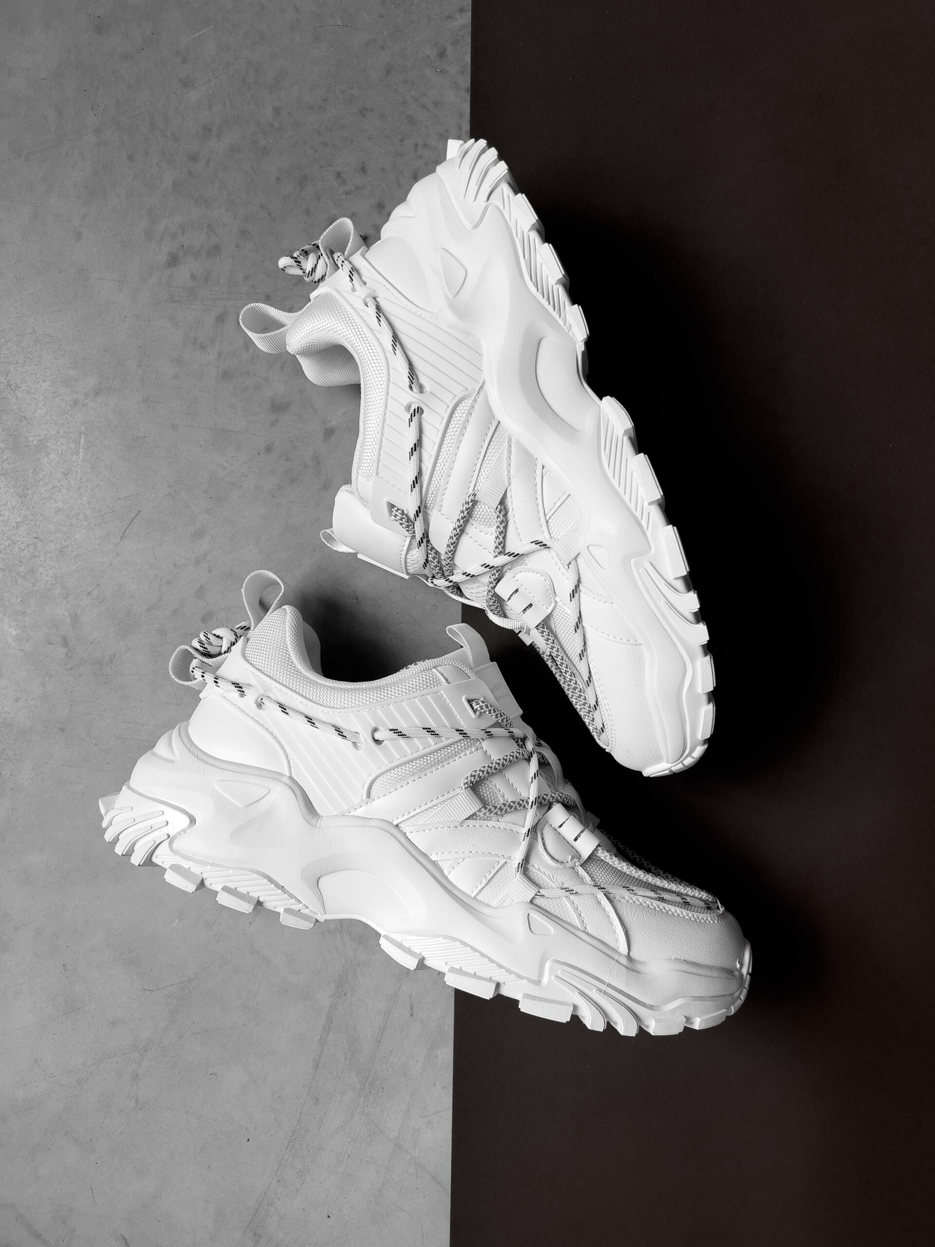 Buty męskie sneakersy Trace Ola Voga białe