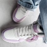 Buty za kostkę HYPERION OLAVOGA biało-fioletowe