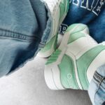 Buty za kostkę HYPERION OLAVOGA biało-zielone