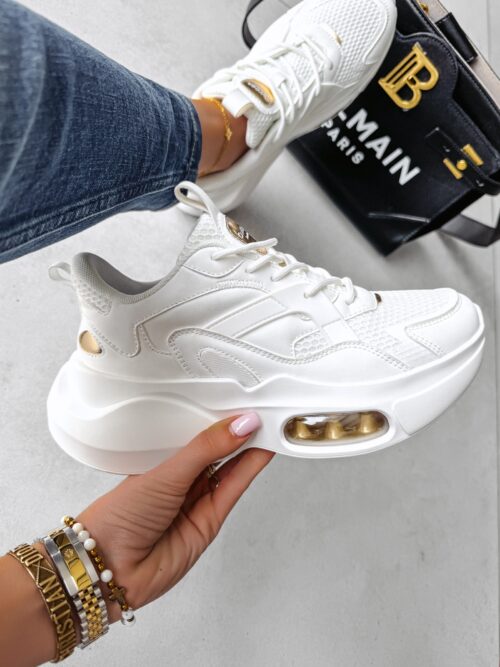 Buty sneakersy GHOST OLAVOGA białe