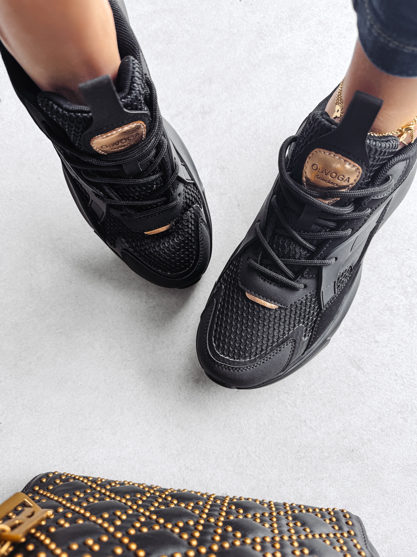 Buty sneakersy Ghost Ola Voga czarne