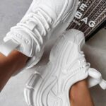 Buty sportowe damskie Athletic Ola Voga białe