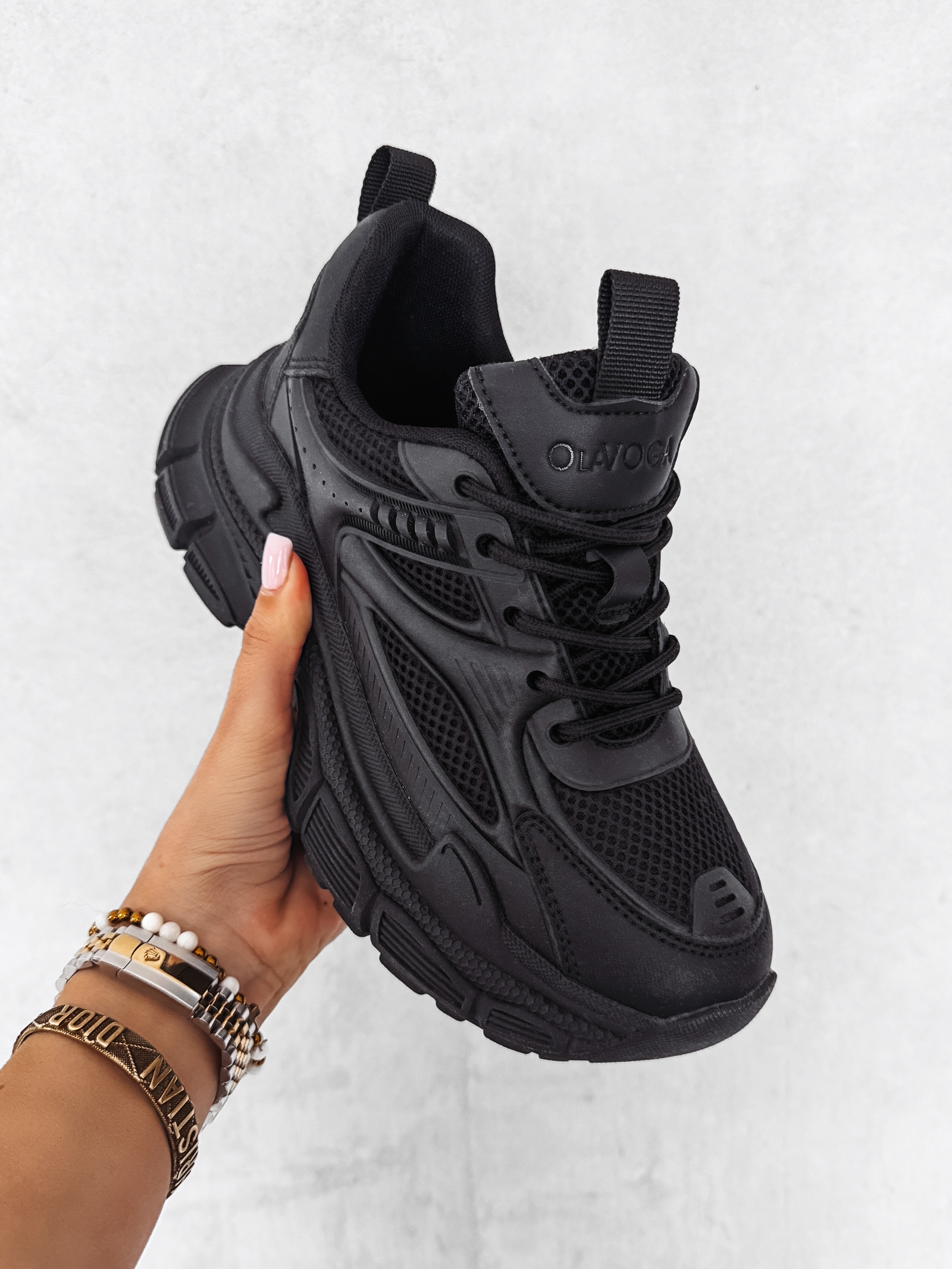 Buty sportowe damskie Athletic Ola Voga czarne