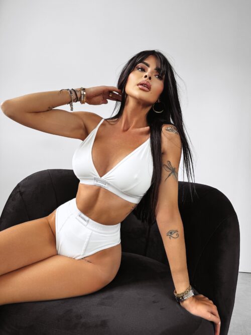 Komplet bieliźniany Issy Ola Voga biały