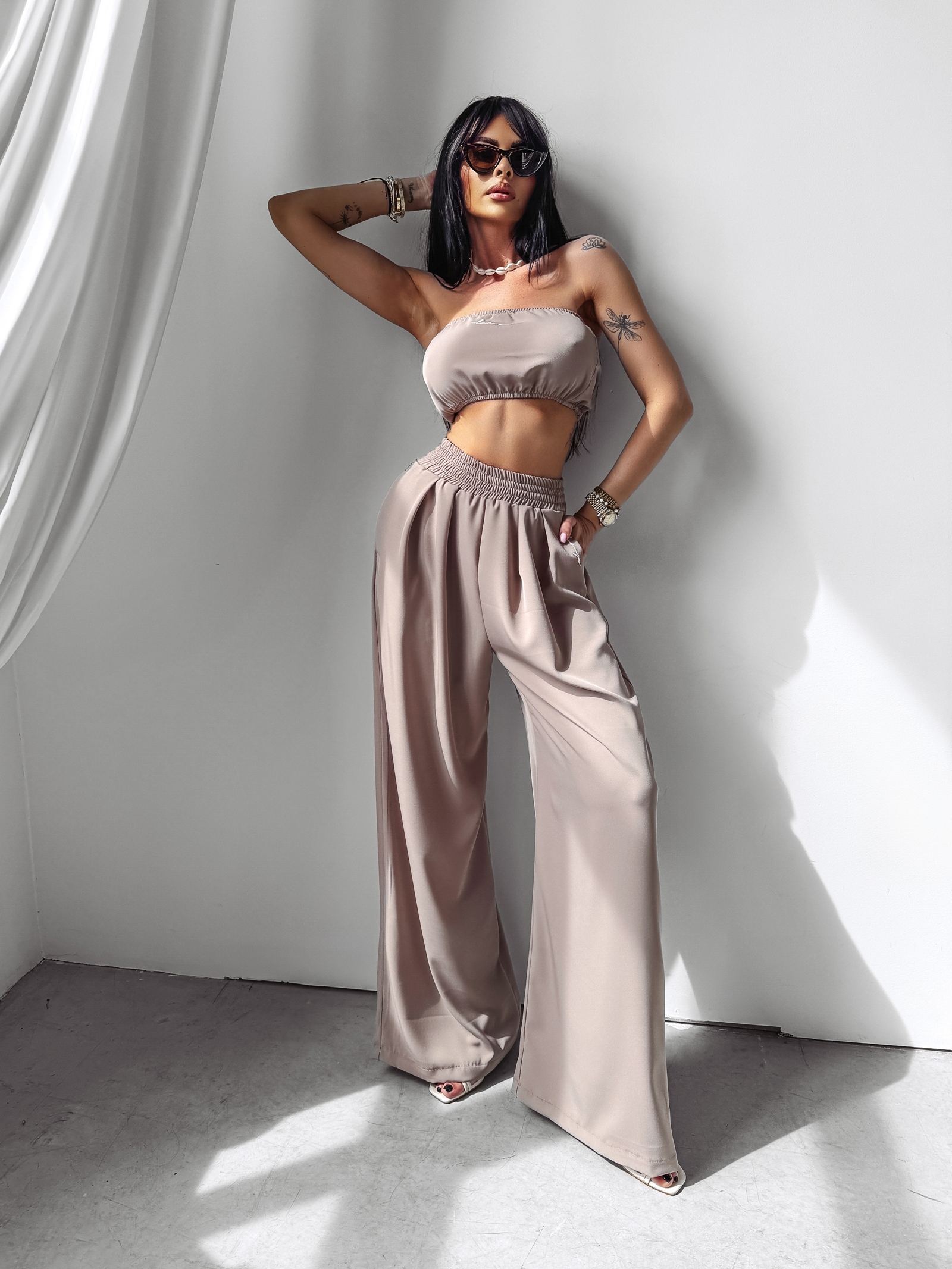 Komplet wakacyjny Sillena Ola Voga cappuccino