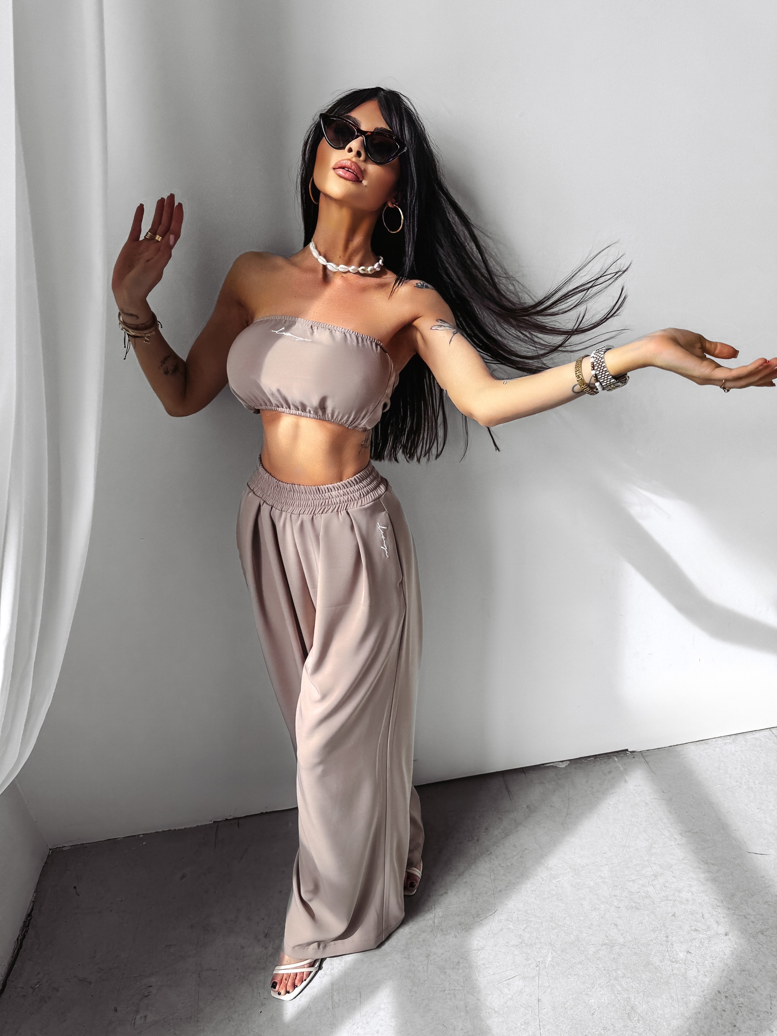 Komplet wakacyjny Sillena Ola Voga cappuccino