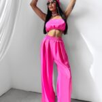 Komplet wakacyjny Sillena Ola Voga różowy