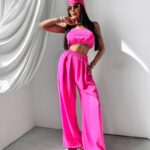 Komplet wakacyjny Sillena Ola Voga różowy