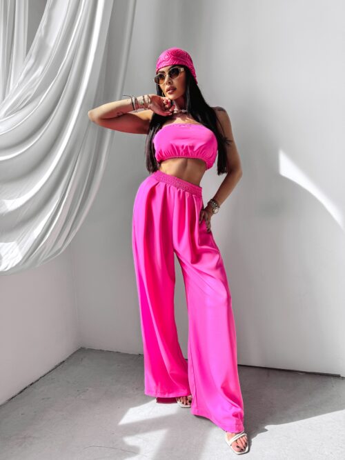 Komplet wakacyjny Sillena Ola Voga różowy