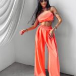 Komplet wakacyjny Sillena Ola Voga łososiowy