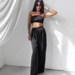 Komplet wakacyjny Sillena Ola Voga czarny