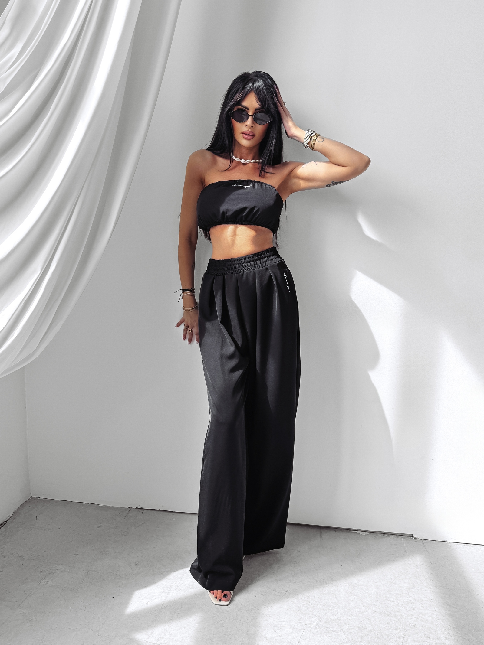 Komplet wakacyjny Sillena Ola Voga czarny