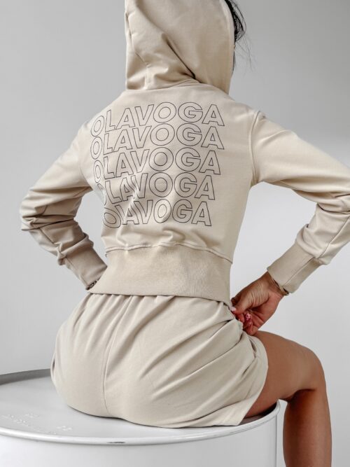 Komplet damski Blossom Ola Voga beżowy