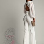 Komplet elegancki NB Brisu ecru