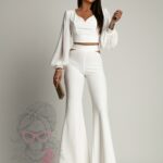 Komplet elegancki NB Brisu ecru