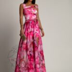 Sukienka maxi 2 w 1 NB Magnos różowa