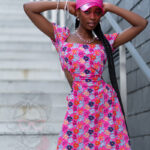 Sukienka letnia Wakaiki fuksja