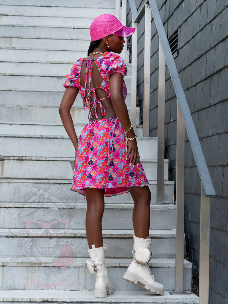 Sukienka letnia Wakaiki fuksja