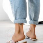 Klapki klasyczne Lady Immen białe