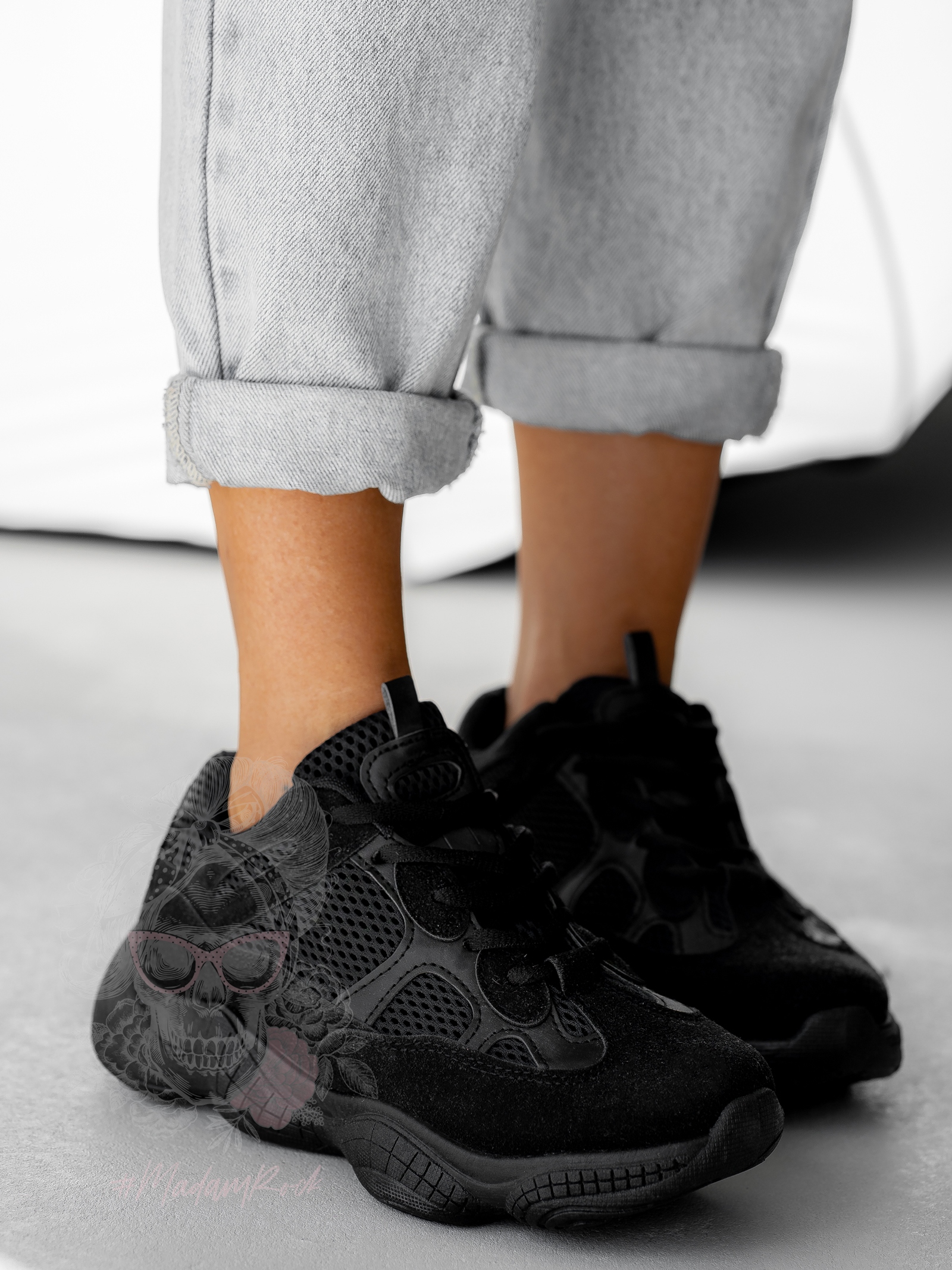 Buty sportowe Madam Moka czarne