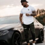 T-shirt męski bawełniany TEAL OLAVOGA ecru