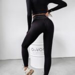 Komplet dopasowany sportowy MEG OLAVOGA czarny