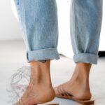 Klapki klasyczne Lady Immen karmelowe