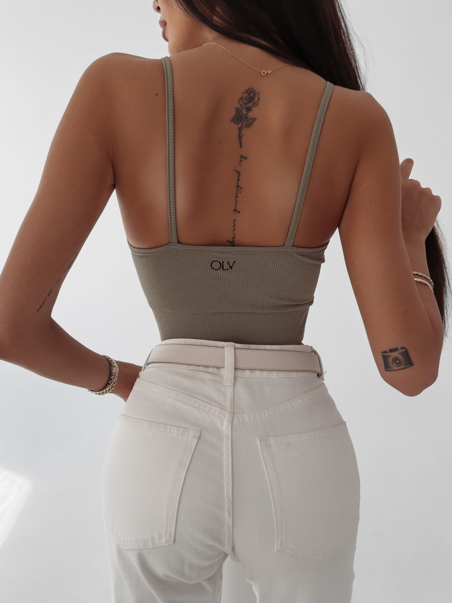 Top krótki Beti Ola Voga khaki Top krótki Beti Ola Voga khaki