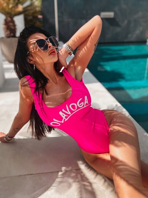 Kostium jednoczęściowy Malibu Ola Voga fuksja