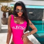 Kostium jednoczęściowy Malibu Ola Voga fuksja