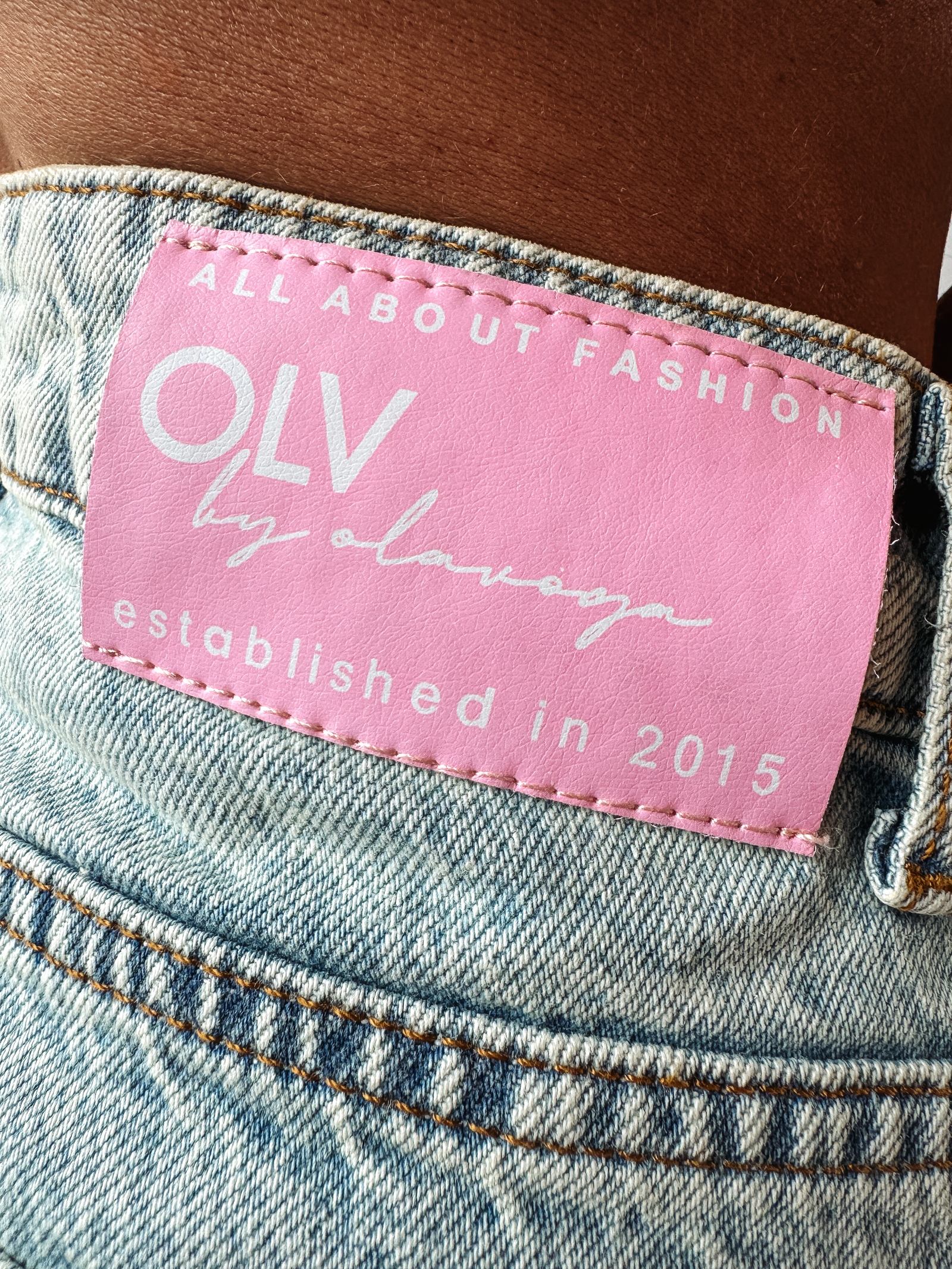 Spodenki szorty postrzępione Vernal Ola Voga j.niebieskie