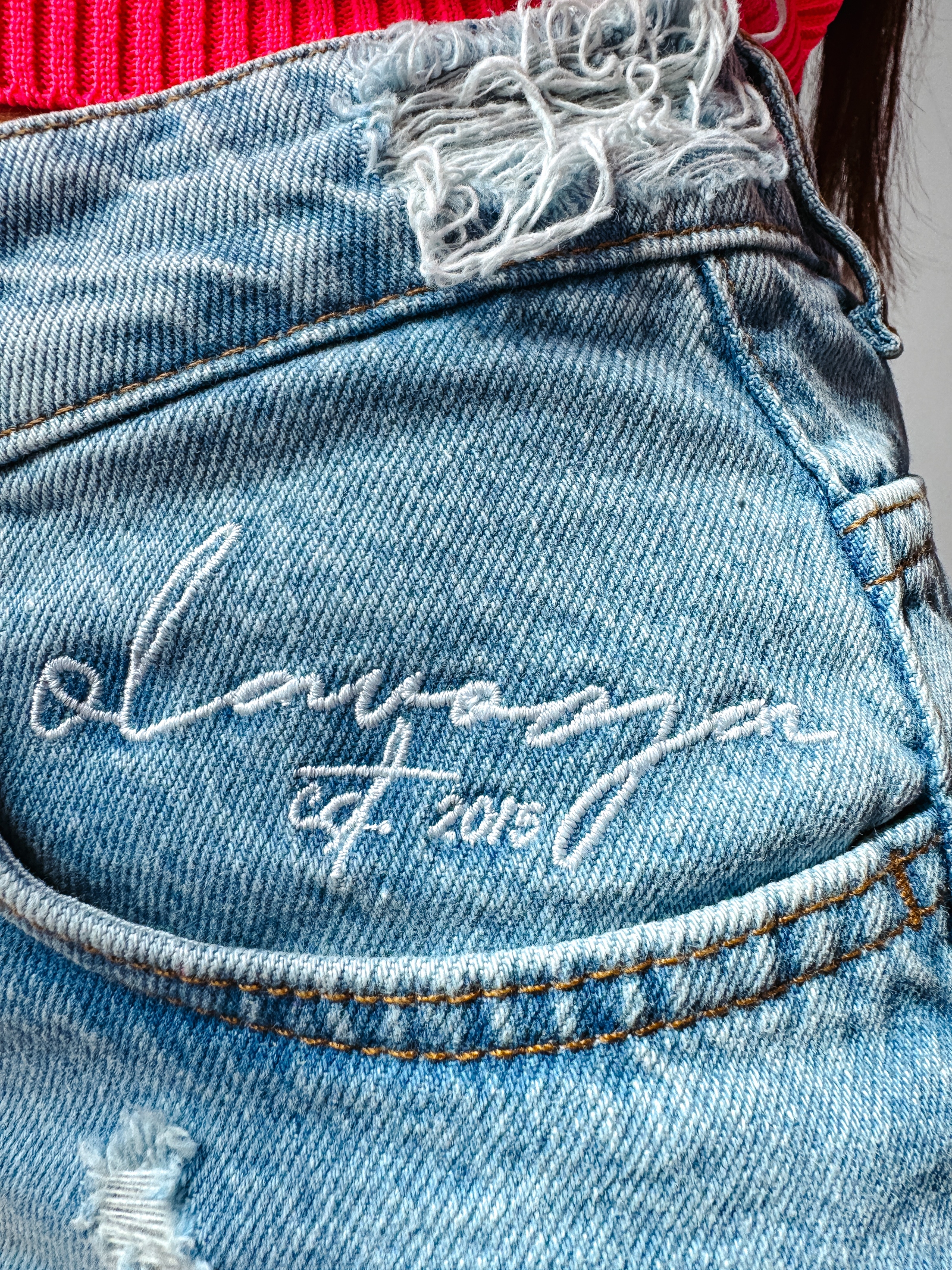 Spodenki szorty postrzępione Vernal Ola Voga niebieskie Spodenki szorty postrzępione Vernal Ola Voga niebieskie